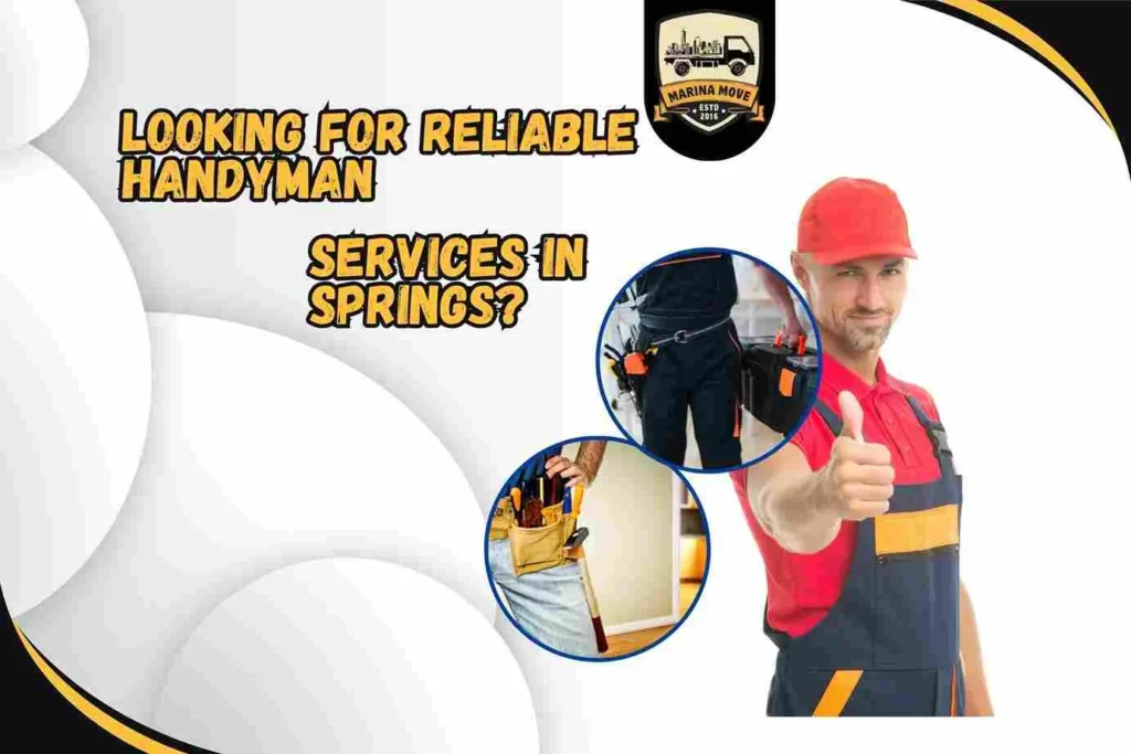 Looking for reliable handyman services in Springs?