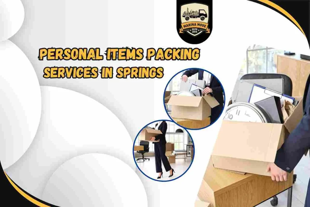 Personal items Packing Services in Springs