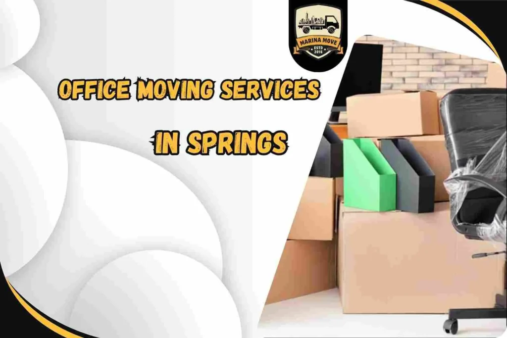 Office Moving Services in Springs