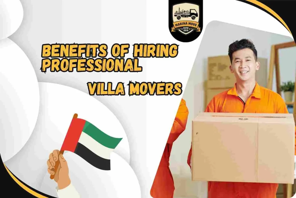 Benefits of Hiring Professional Villa Movers