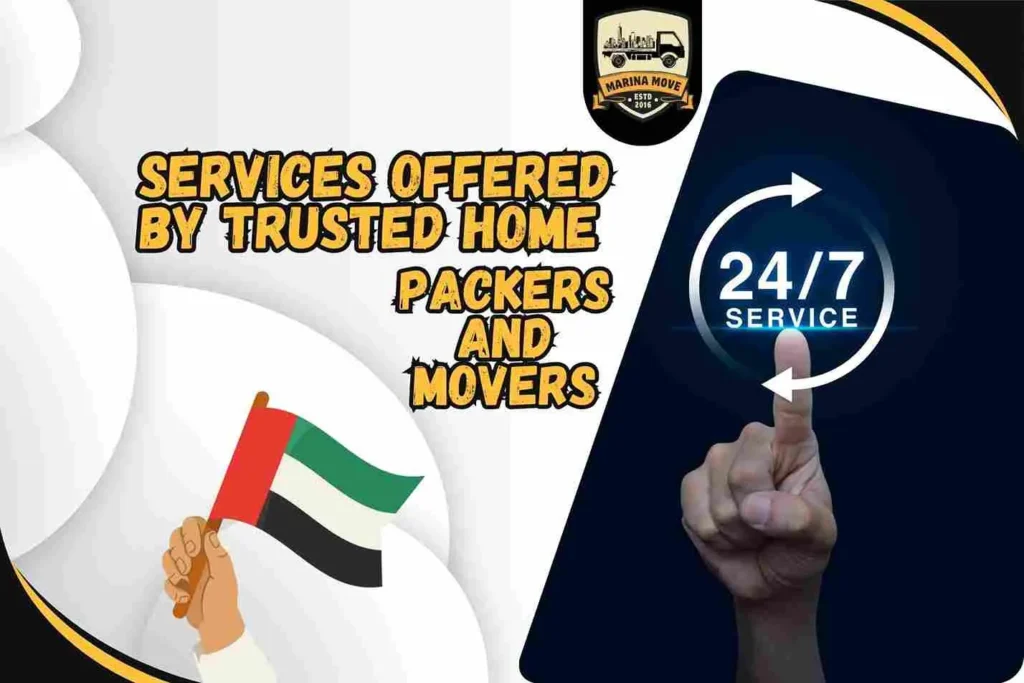 Services Offered by Trusted Home Packers and Movers