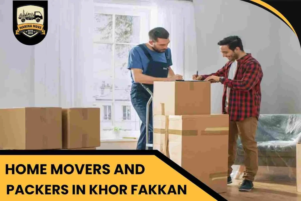 Home Furniture Movers and Packers in Khor Fakkan