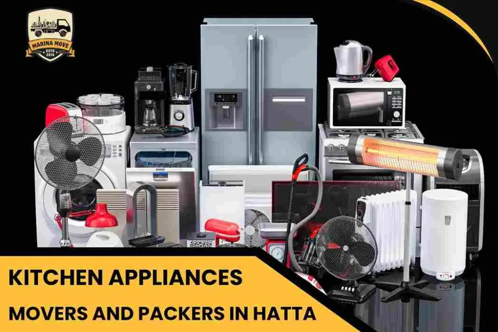Kitchen Appliances Movers and Packers in Hatta