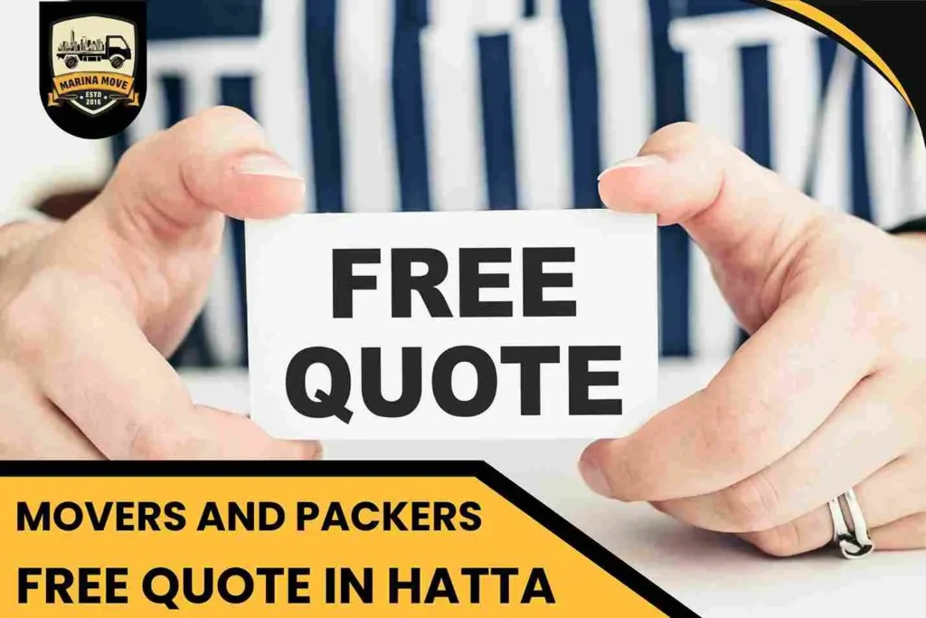 Movers and Packers Free Quote in Hatta