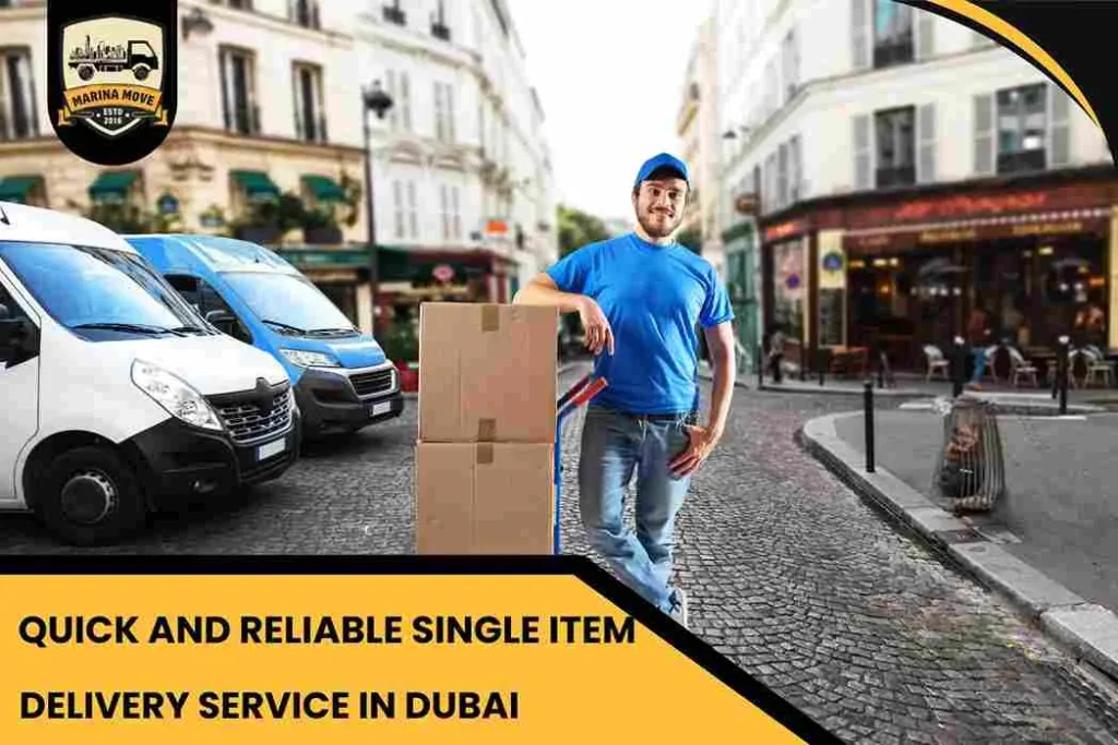 Quick and Reliable Single Item Delivery Service in Dubai