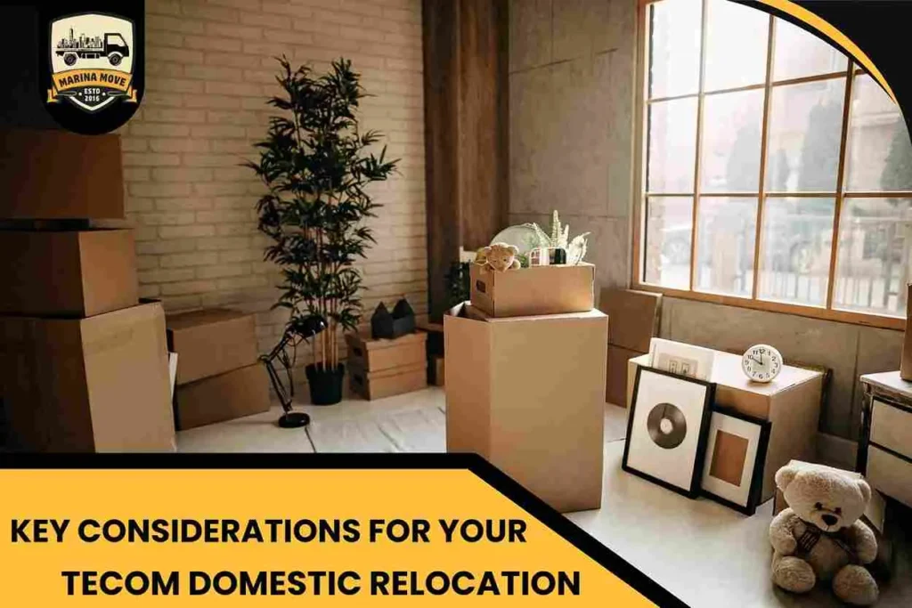 Key Considerations for Your Tecom Domestic Relocation