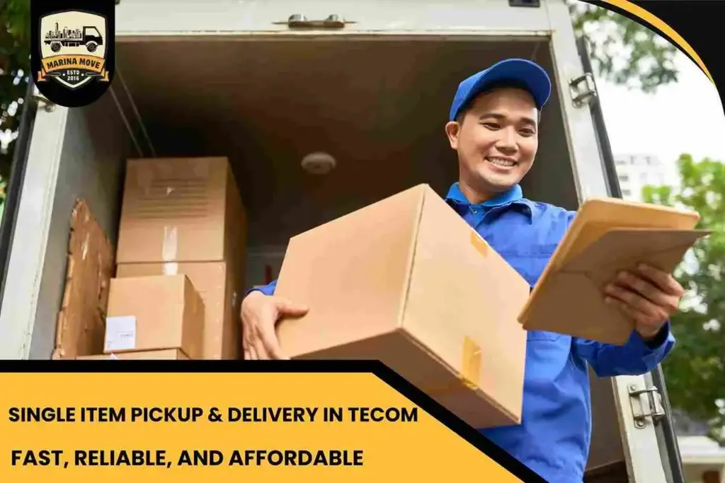 Single Item Pickup & Delivery in Tecom Fast, Reliable, and Affordable