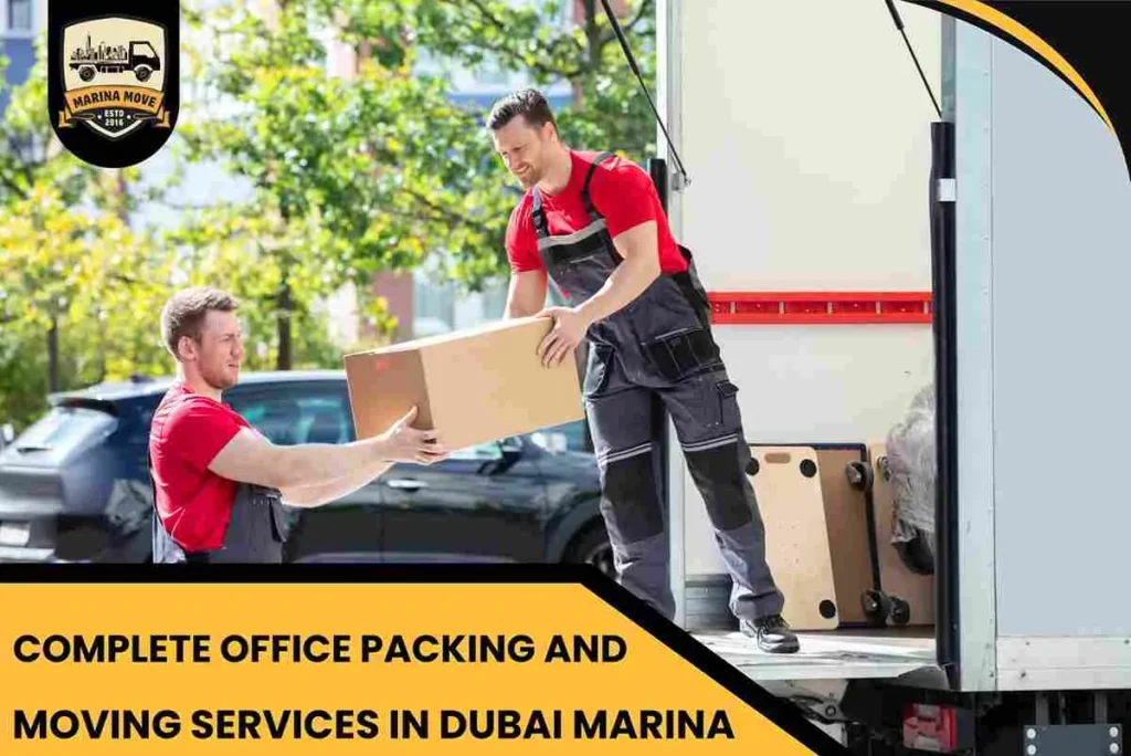 Complete Office Packing and Moving Services in Dubai Marina