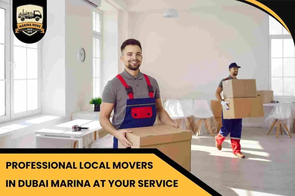 Professional Local Movers in Dubai Marina at Your Service