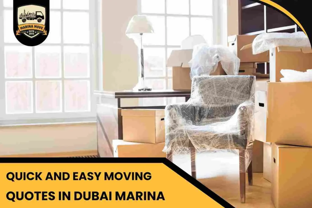 Quick and Easy Moving Quotes in Dubai Marina