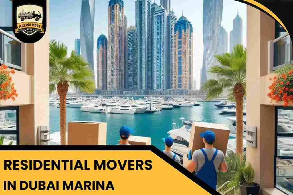 Residential Movers in Dubai Marina