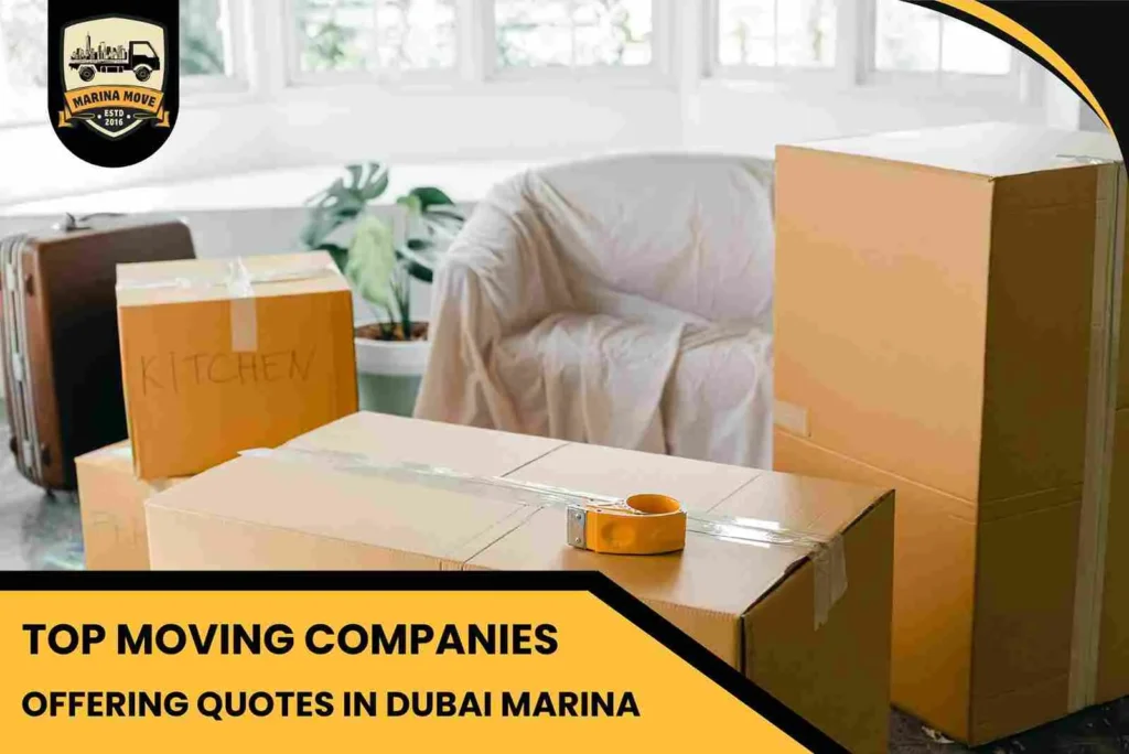 Top Moving Companies Offering Quotes in Dubai Marina